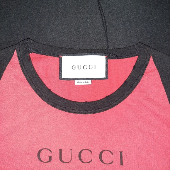 Gucci distressed t-shirt - Picture 1 of 6